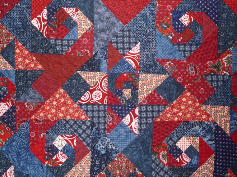 Snail's Trail, Quilting Detail