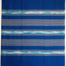 Bright turquoise woven cotton sarong